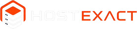 hostexact.com logo white